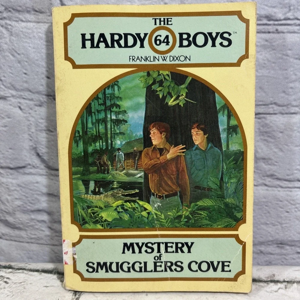 The Hardy Boys Book 64 Mystery Of Smugglers Cove - 1980 Print